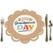 Big Dot of Happiness Happy Grandparents Day - Grandma & Grandpa Party Round Table Decorations - Paper Chargers - Place Setting For 12